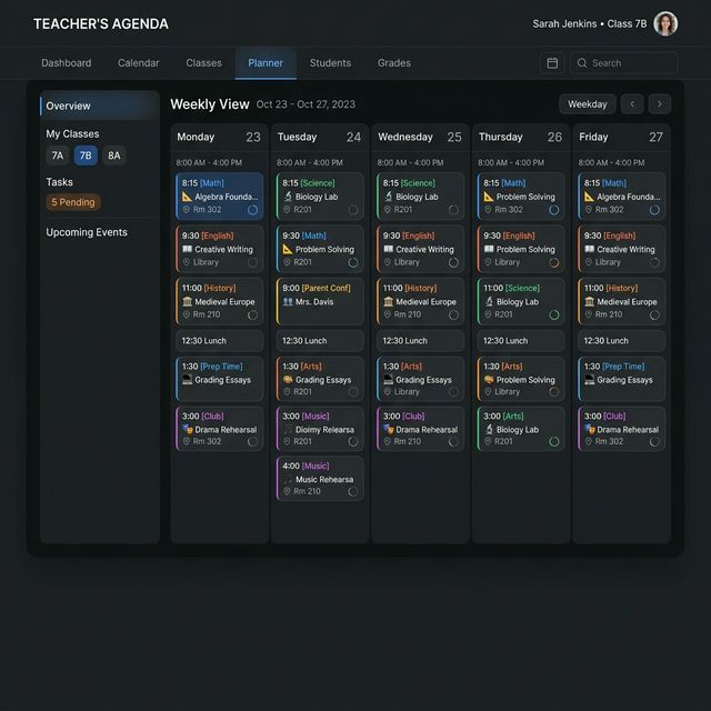 DocenteSistema — Agenda